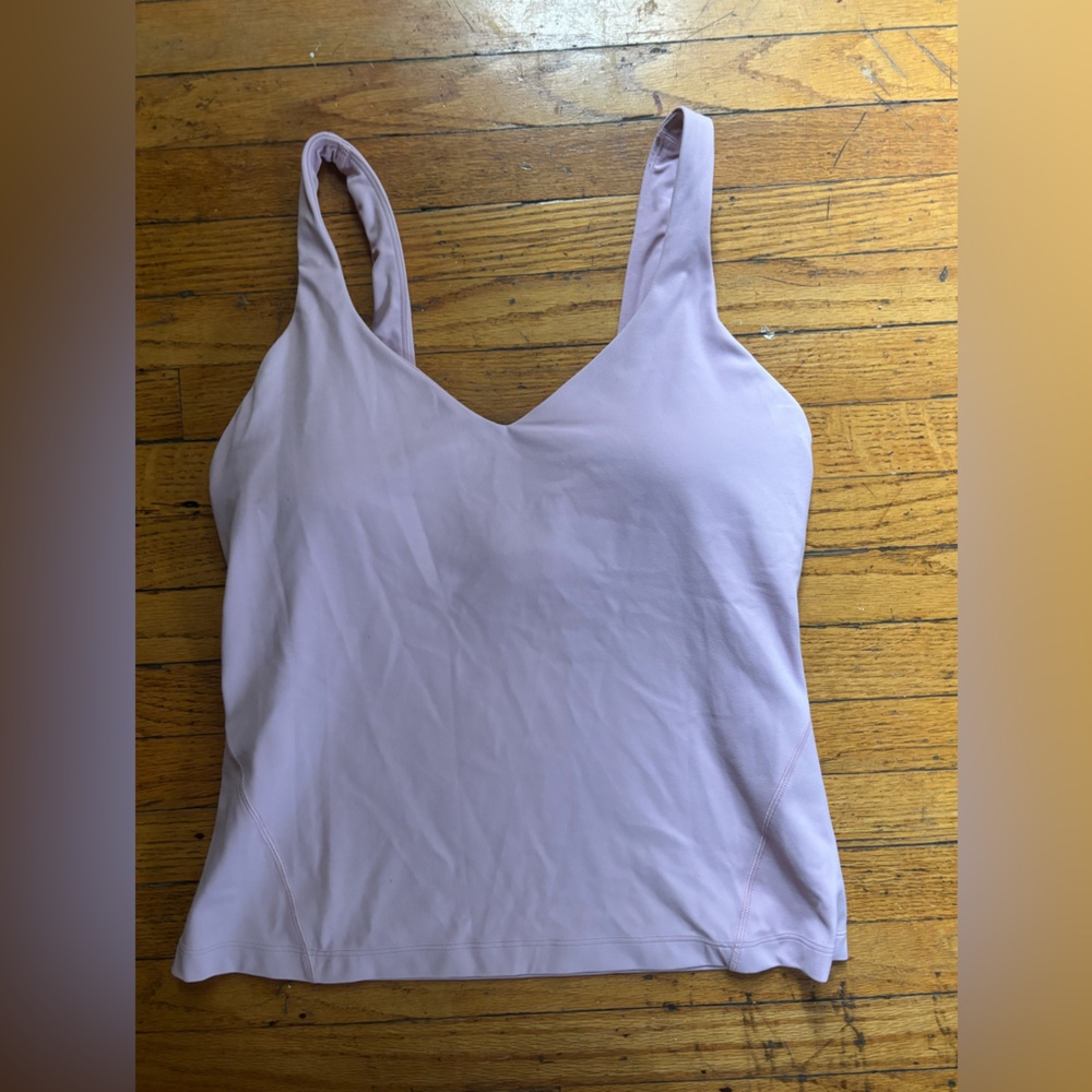 Lululemon Align Lavender Tank Top waist length